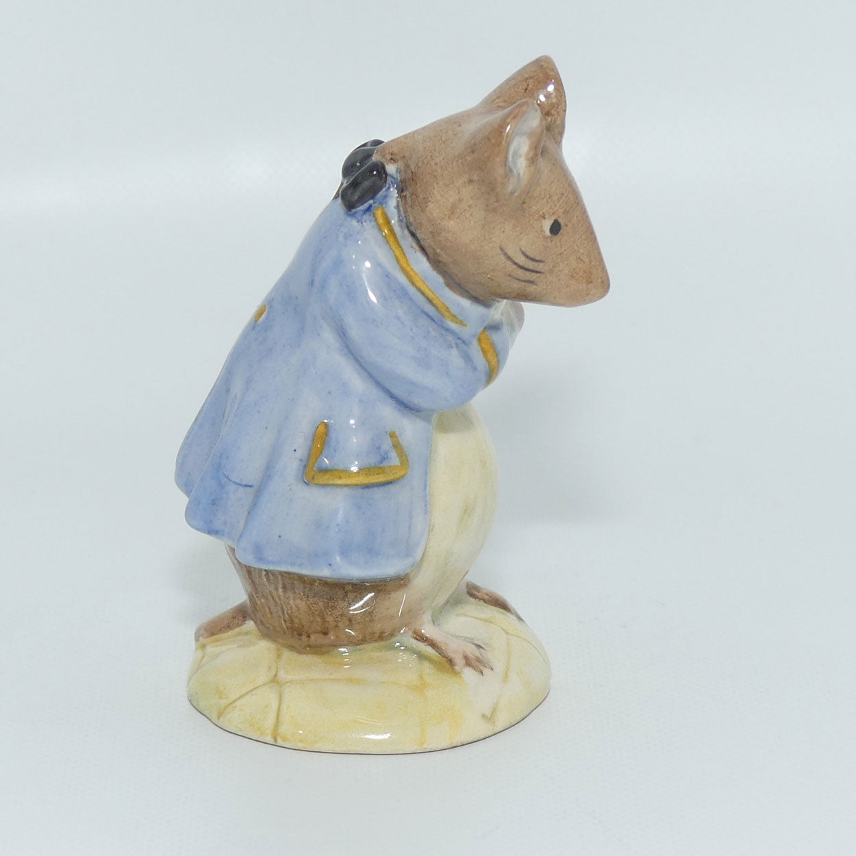 Royal Albert Beatrix Potter Gentleman Mouse Made a Bow | BP6a | #1