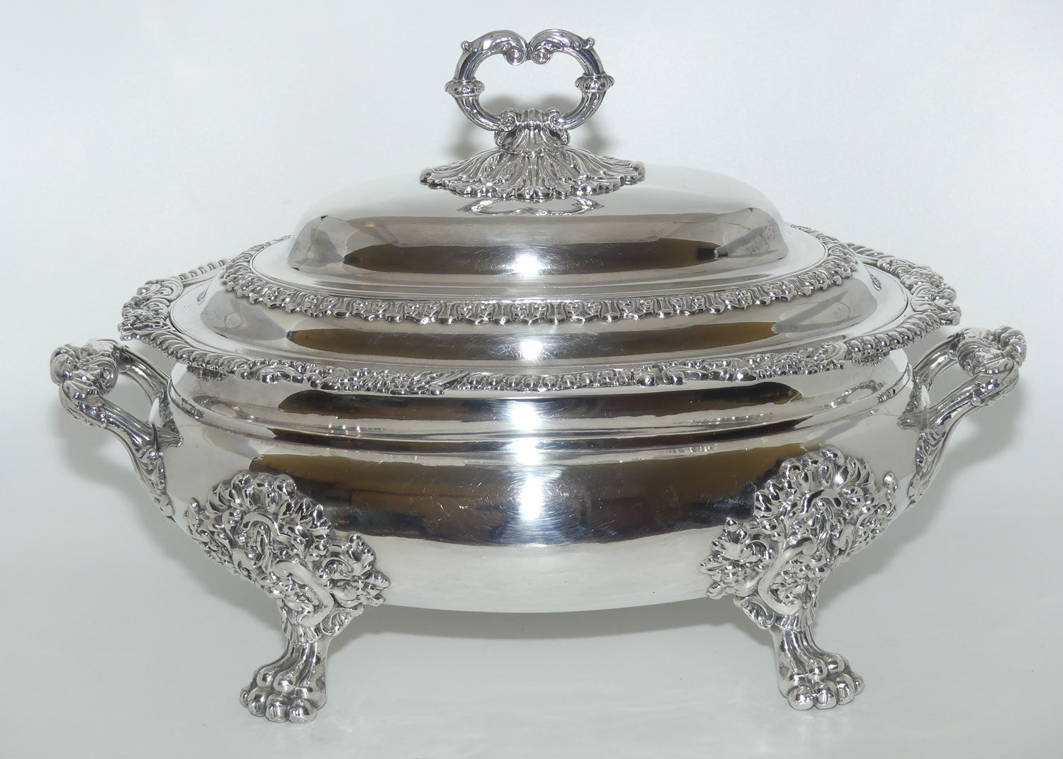 Georgian era Old Sheffield Plate soup tureen | Delacour Chatham