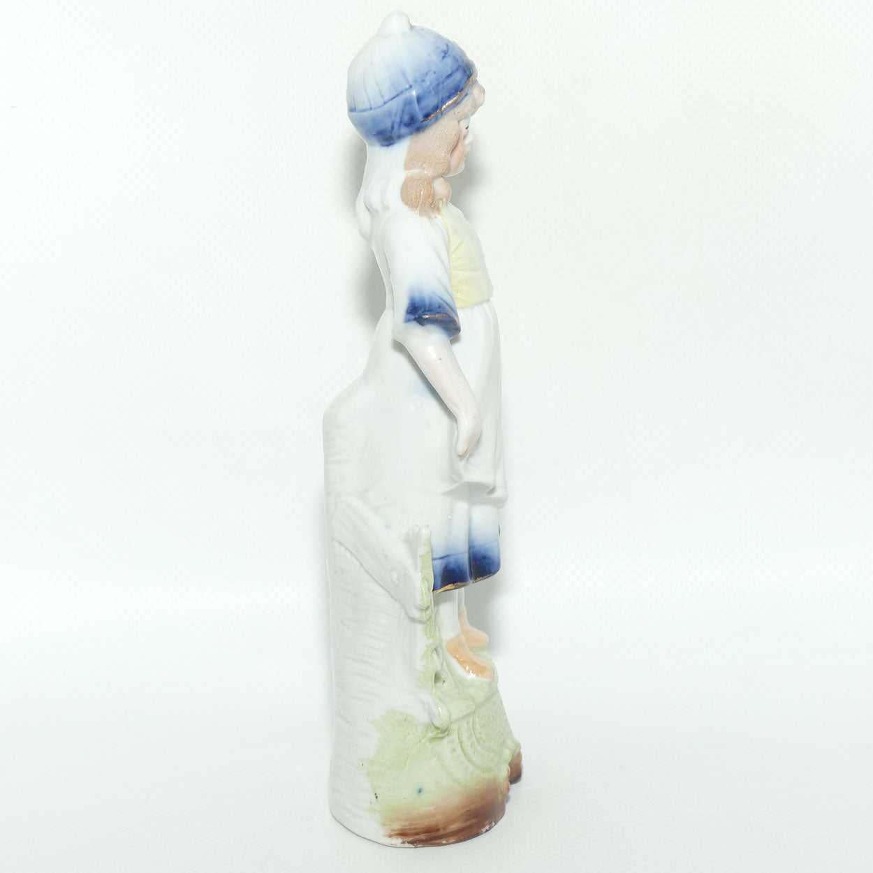 German Glazed Girl figurine c.1900 | Numbered 5953
