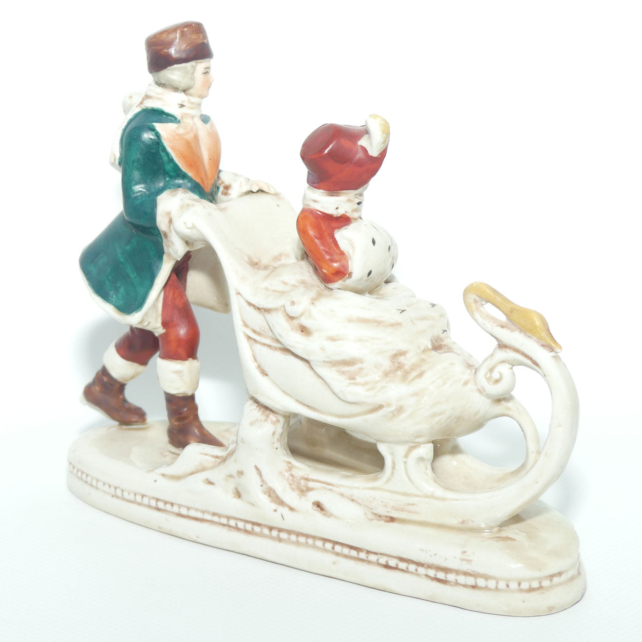 Grafenthal Germany figure | Christmas Sled | Christmas Sleigh | Model 20963