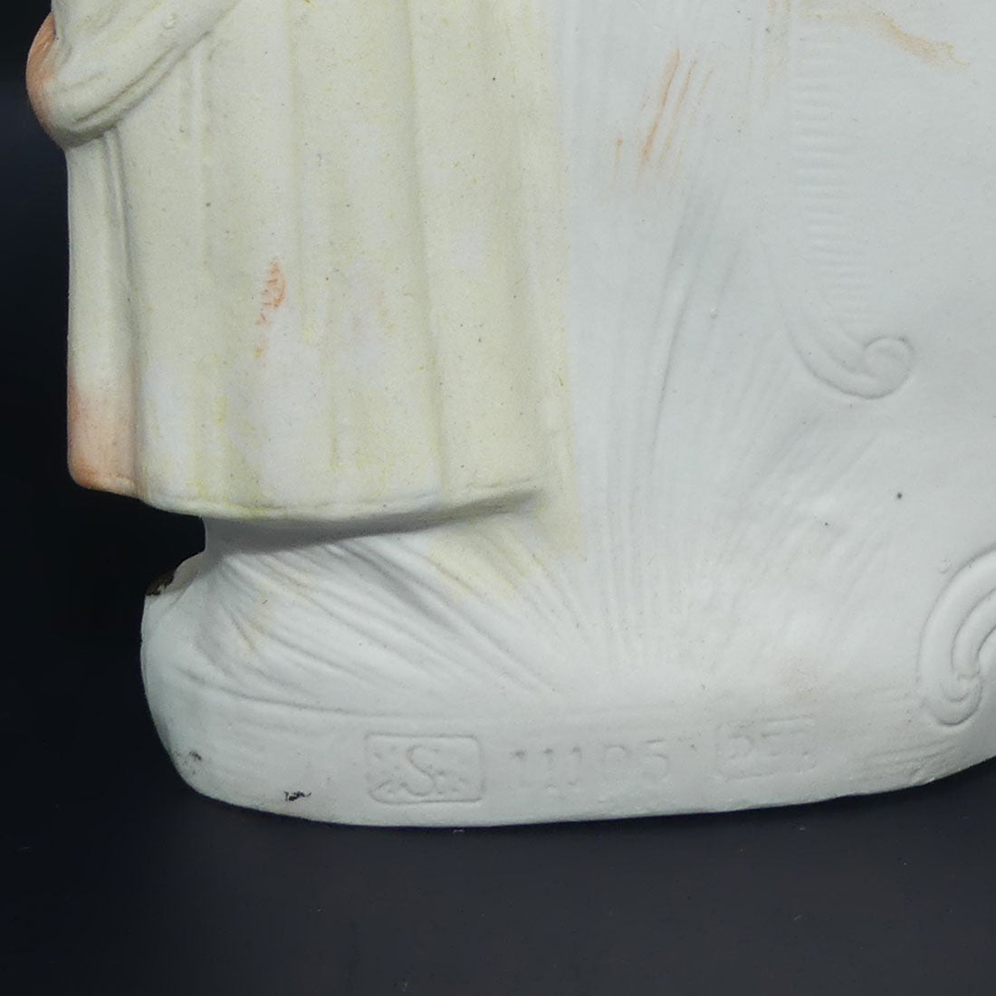 Grafenthal Schneider DEP Art Nouveau bisque spill vase | Girl Raking Success