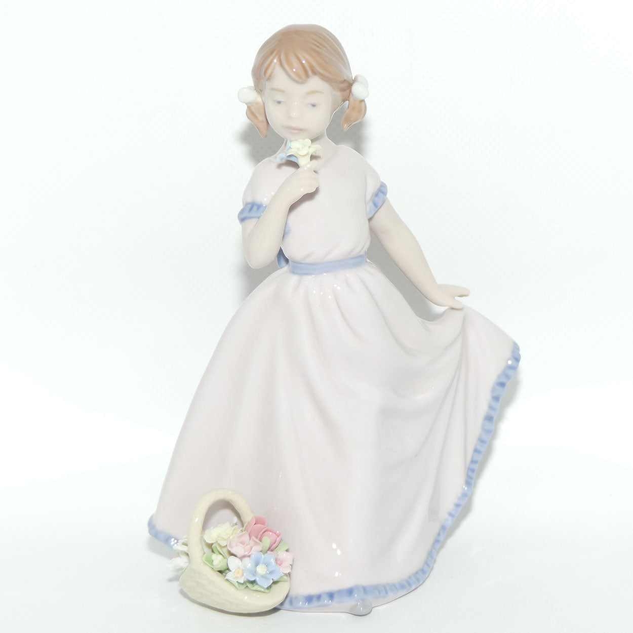 ADORA Cosmos Fine Porcelain | Girl With Flowers Figurine