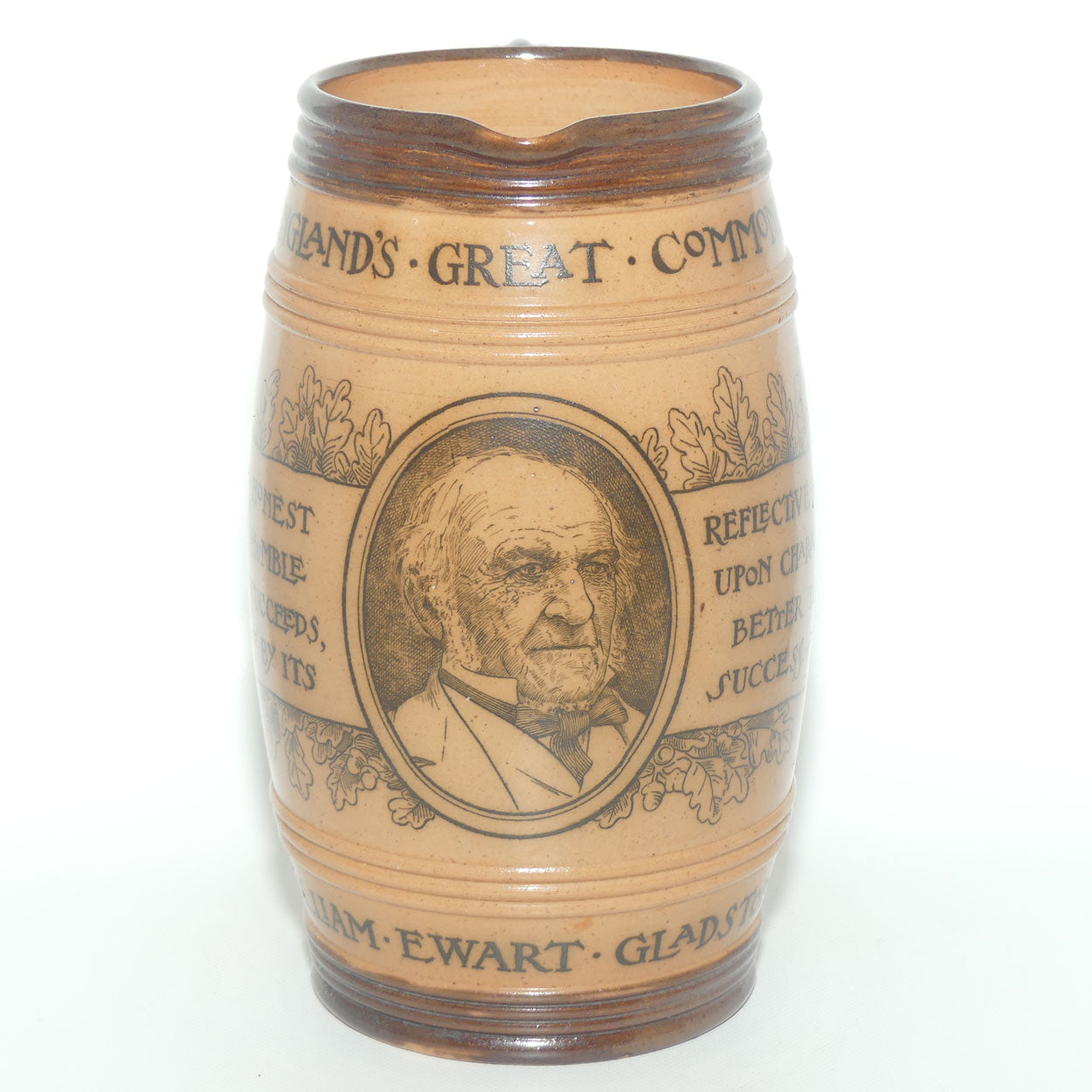 Doulton Lambeth William Ewart Gladstone | England's Great Commoner jug