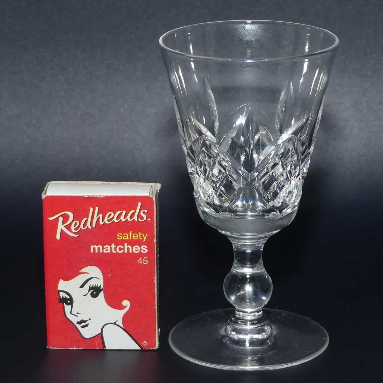 Stuart Crystal | Glengarry pattern | solo Liqueur or Port glass | 50ml