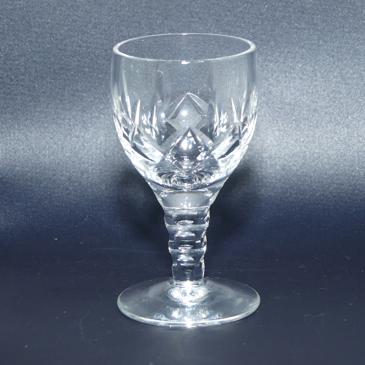Stuart Crystal Carlingford pattern set of 6 shot or liqueur glasses | 25ml