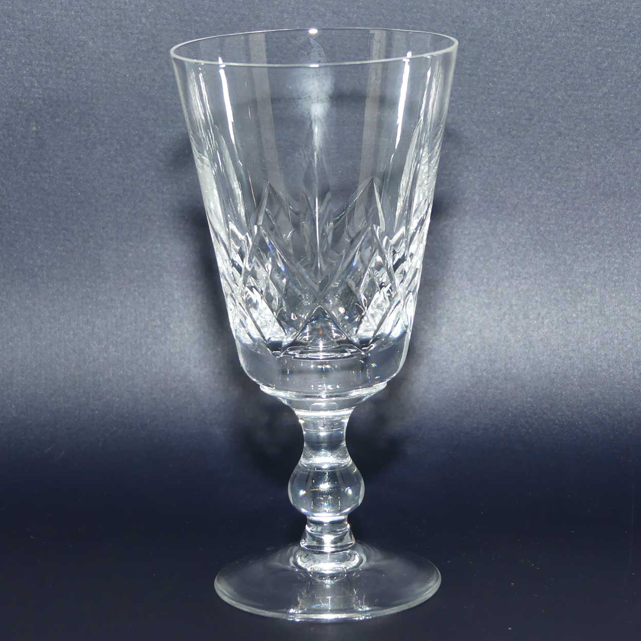 Stuart Crystal | Glengarry pattern | set 4 Wine glasses | 100ml