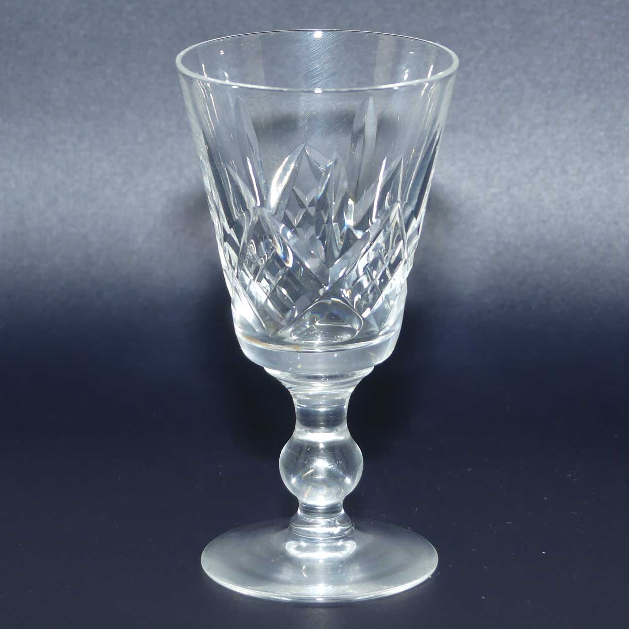 Stuart Crystal | Glengarry pattern | set 4 Liqueur or Port glasses | 50ml | #1