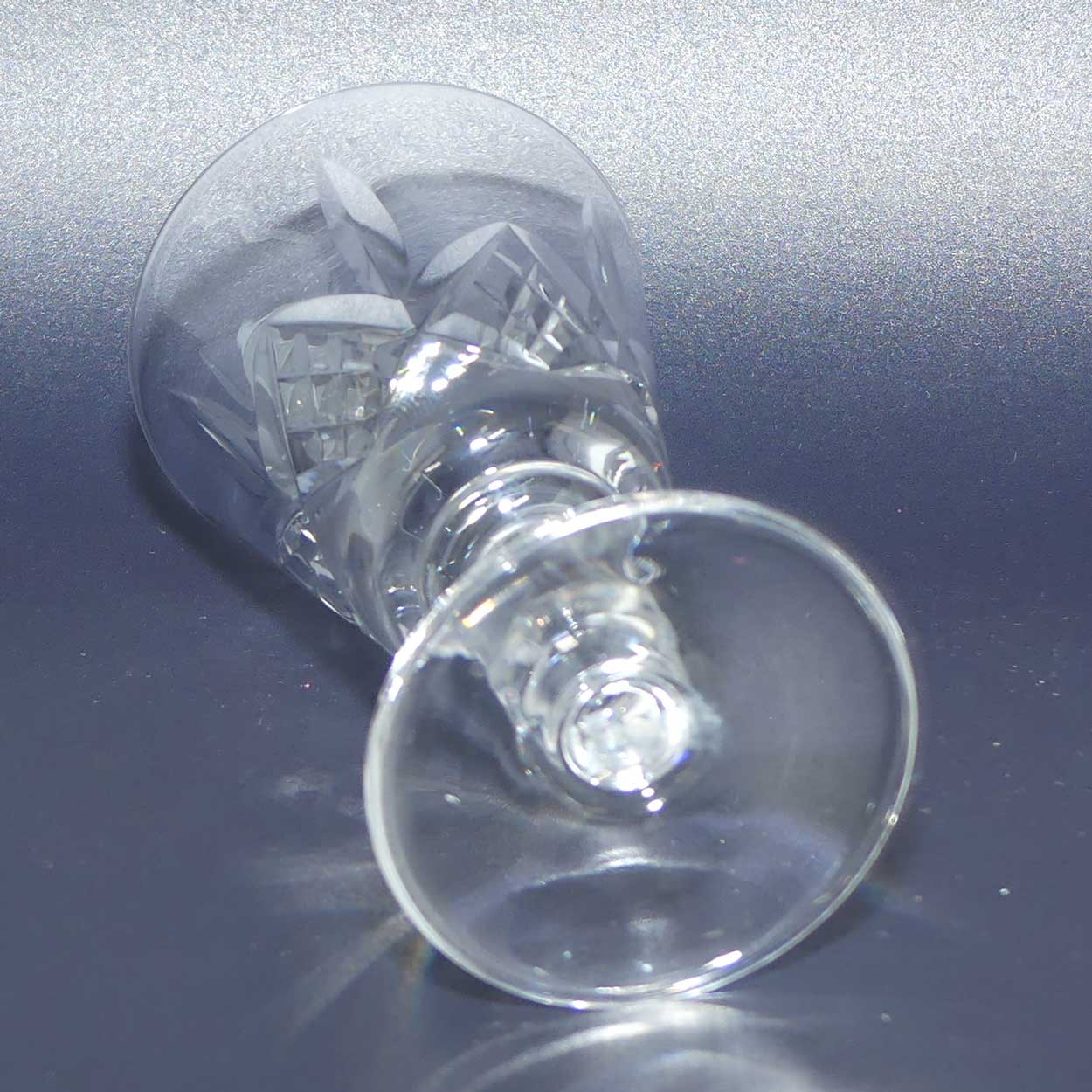 Stuart Crystal | Glengarry pattern | set 4 Liqueur or Port glasses | 50ml | #2