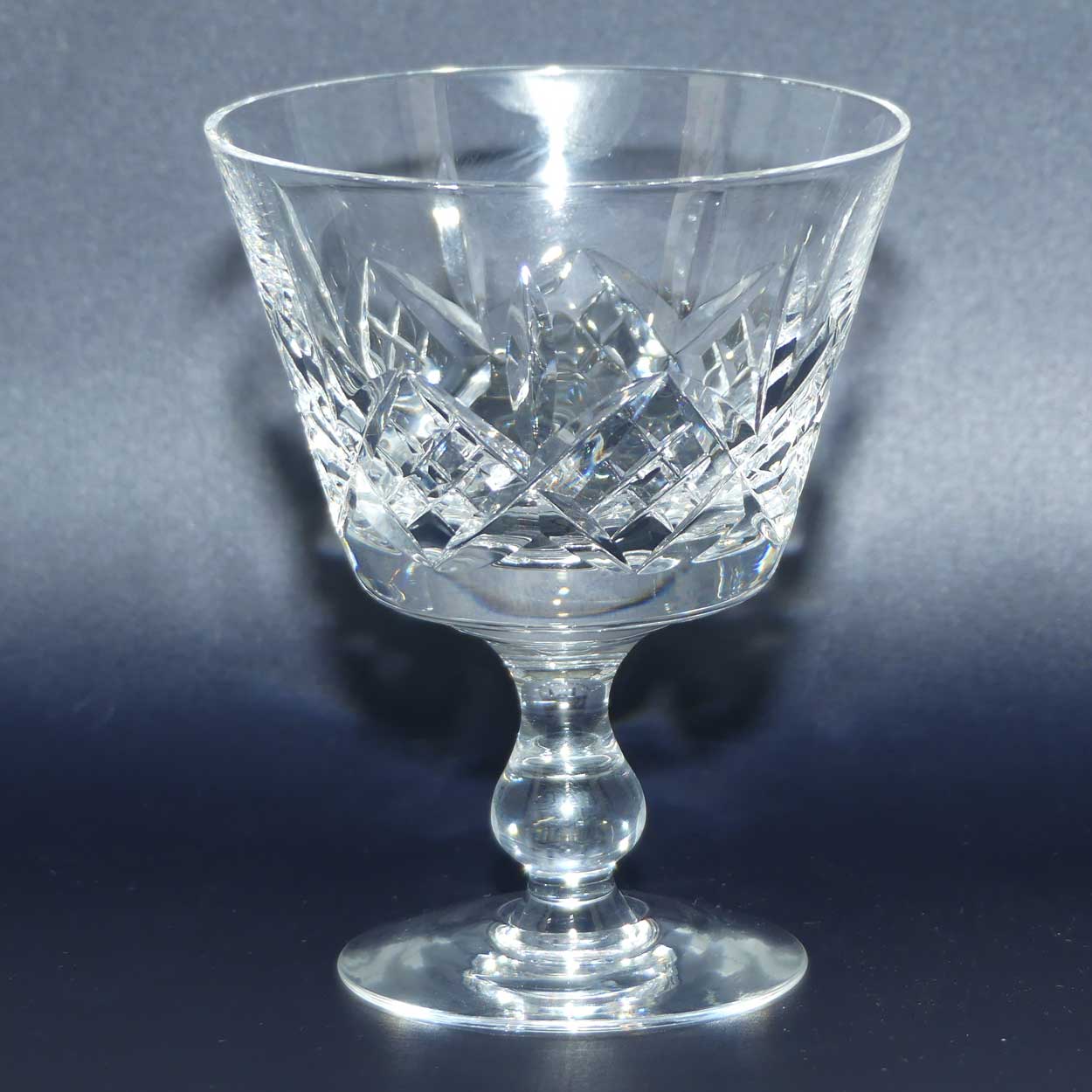 Stuart Crystal | Glengarry pattern | set 6 Wine glasses | 100ml