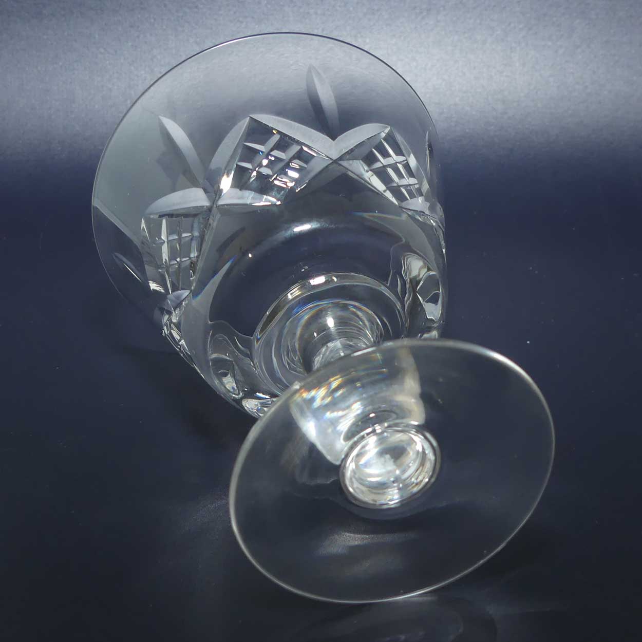 Stuart Crystal | Glengarry pattern | set 6 Wine glasses | 100ml