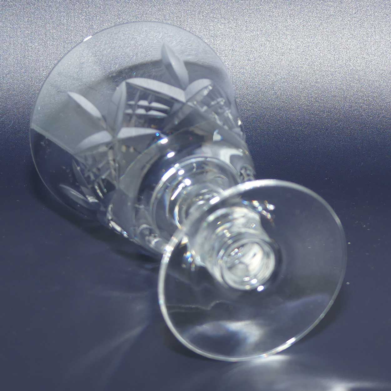 Stuart Crystal | Glengarry pattern | set 6 Wine glasses | 75ml