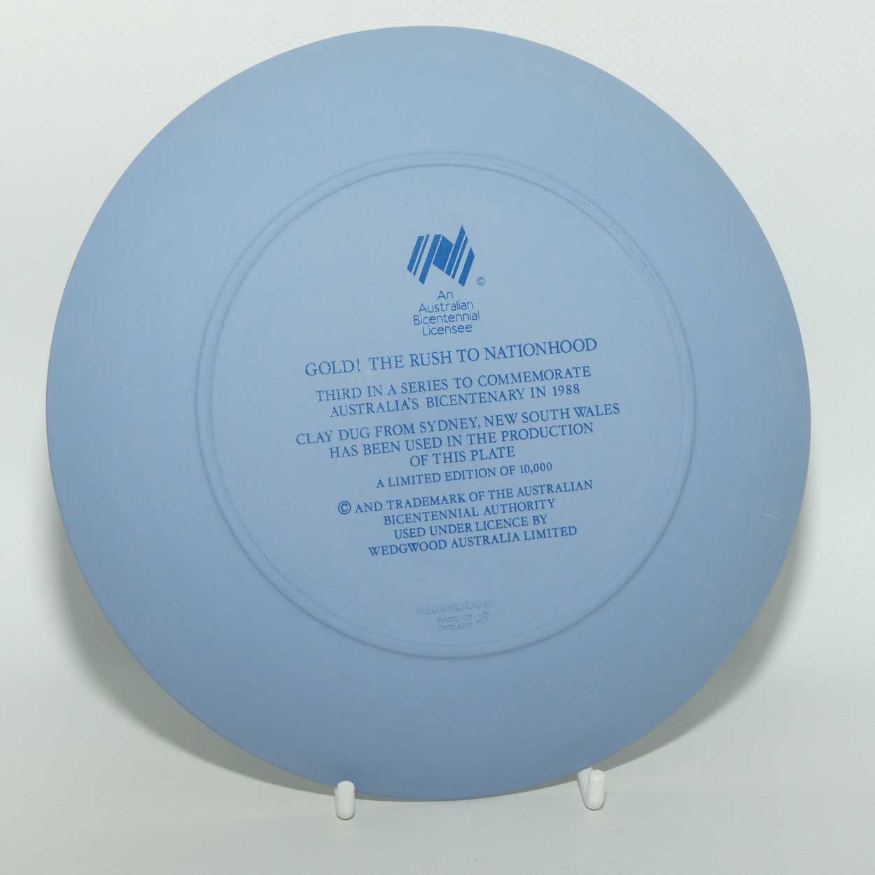 Wedgwood Jasper | Australian BiCentenary #3 | Gold! The Rush to Nationhood | boxed