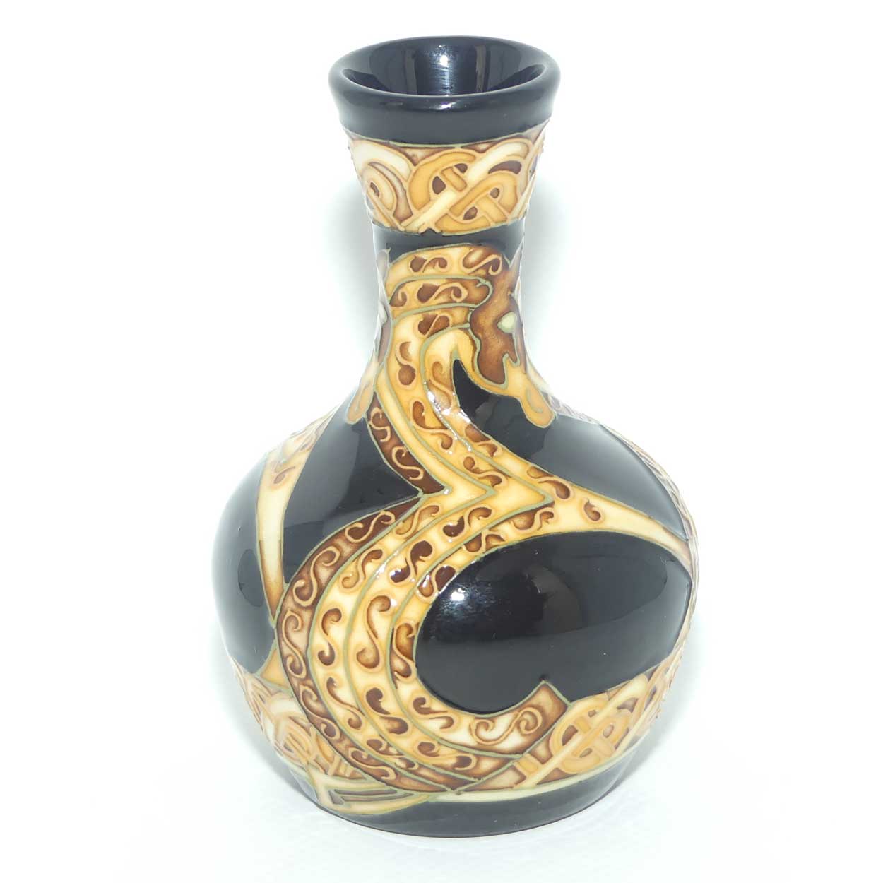 Moorcroft Golden Land Horse vase | Shape 02/4