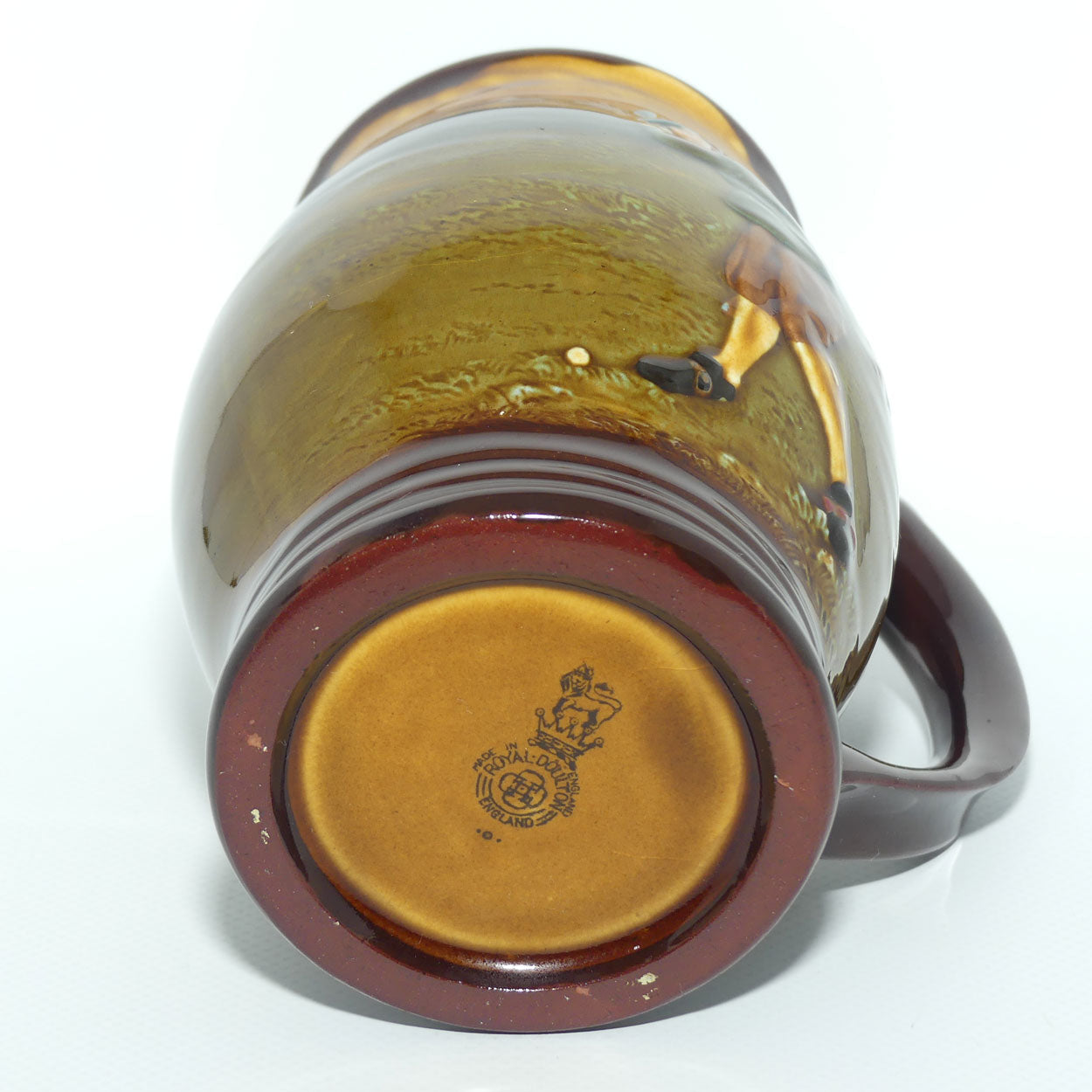 Royal Doulton Kingsware Charles Crombie Golfers ale tankard