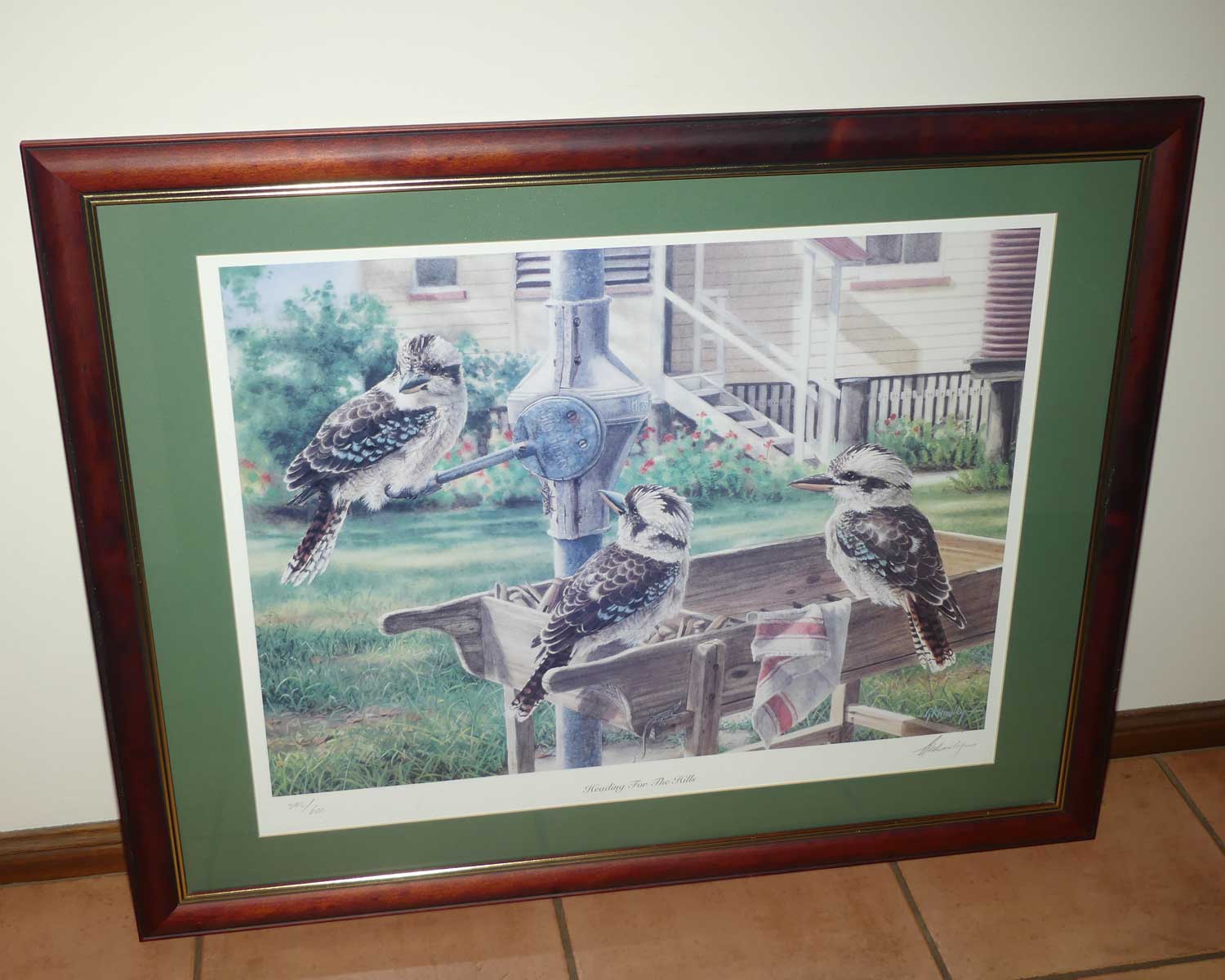 Gordon Hanley | Heading for the Hills framed print | LE 395/600 + Certificate of Authenticity