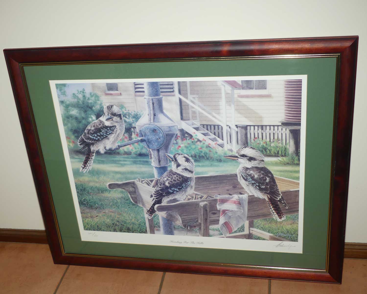 Gordon Hanley | Heading for the Hills framed print | LE 395/600 + Certificate of Authenticity