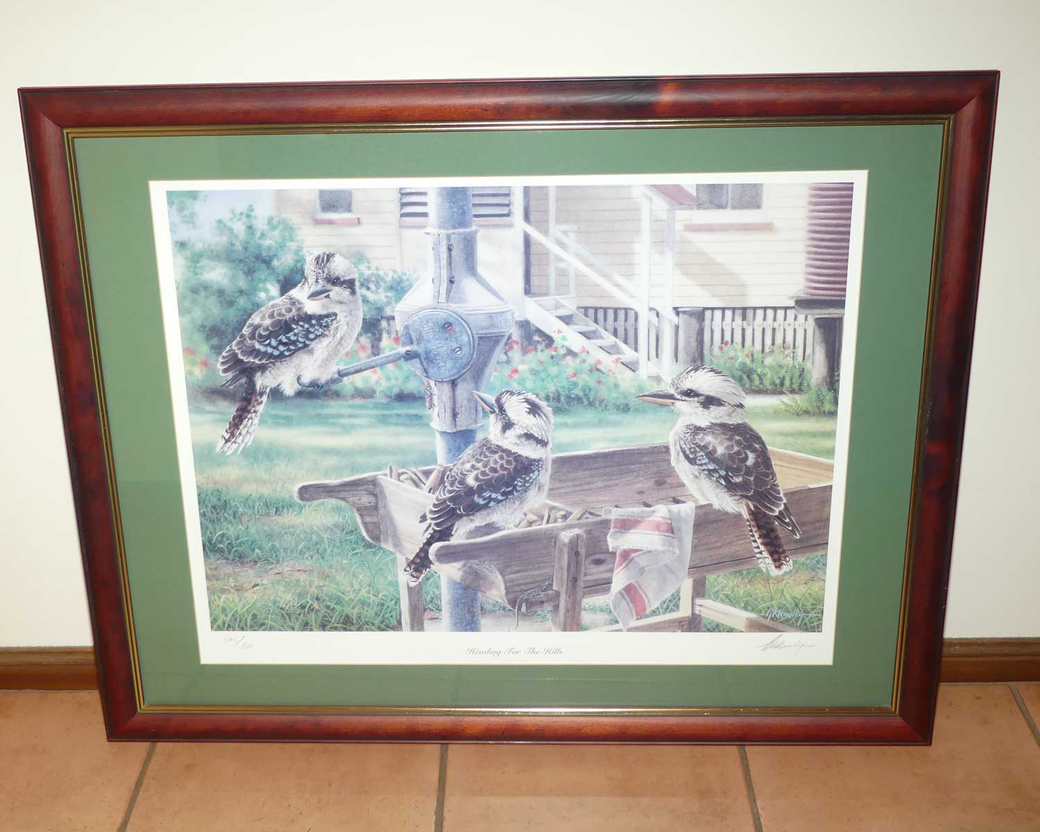 Gordon Hanley | Heading for the Hills framed print | LE 395/600 + Certificate of Authenticity