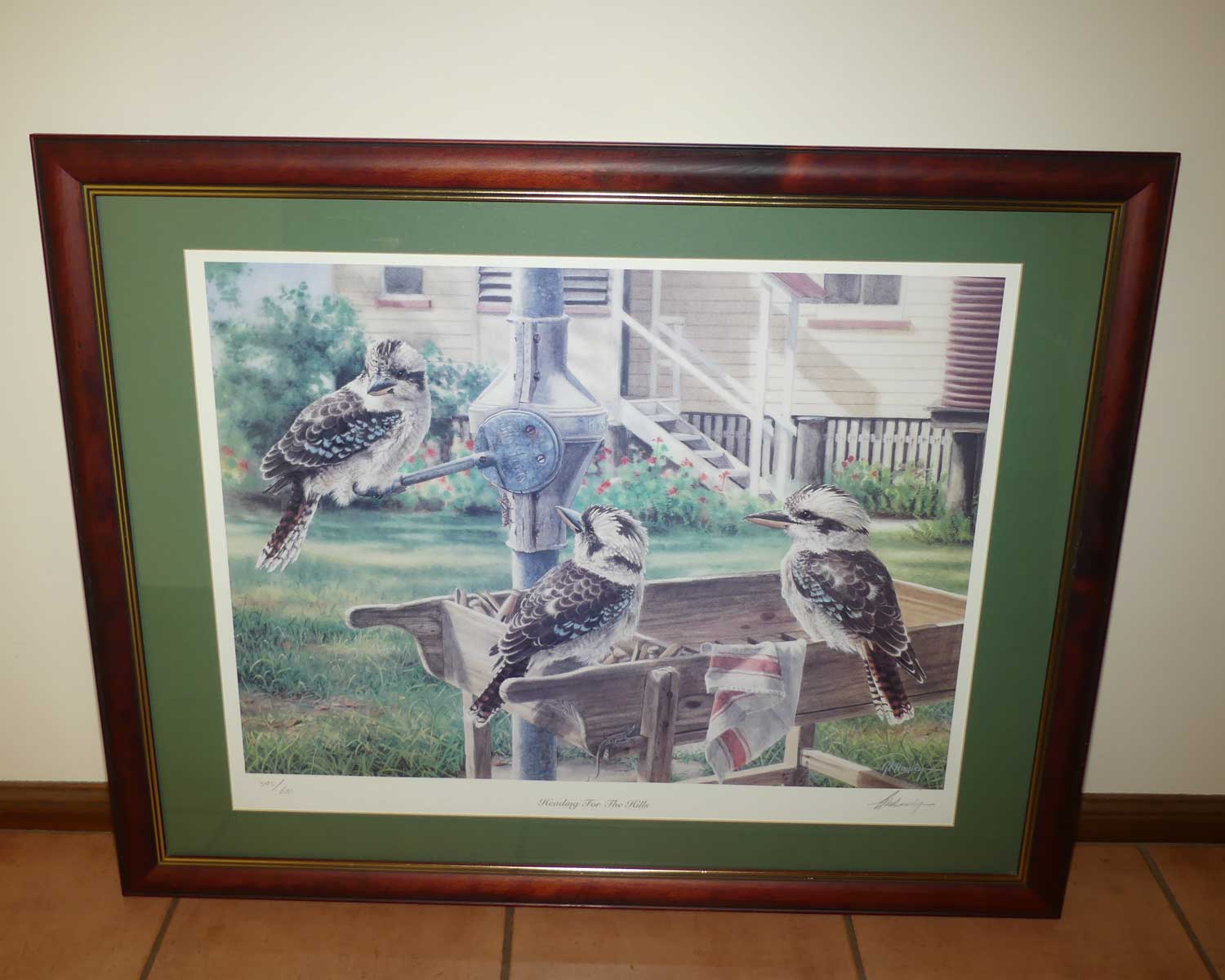 Gordon Hanley | Heading for the Hills framed print | LE 395/600 + Certificate of Authenticity