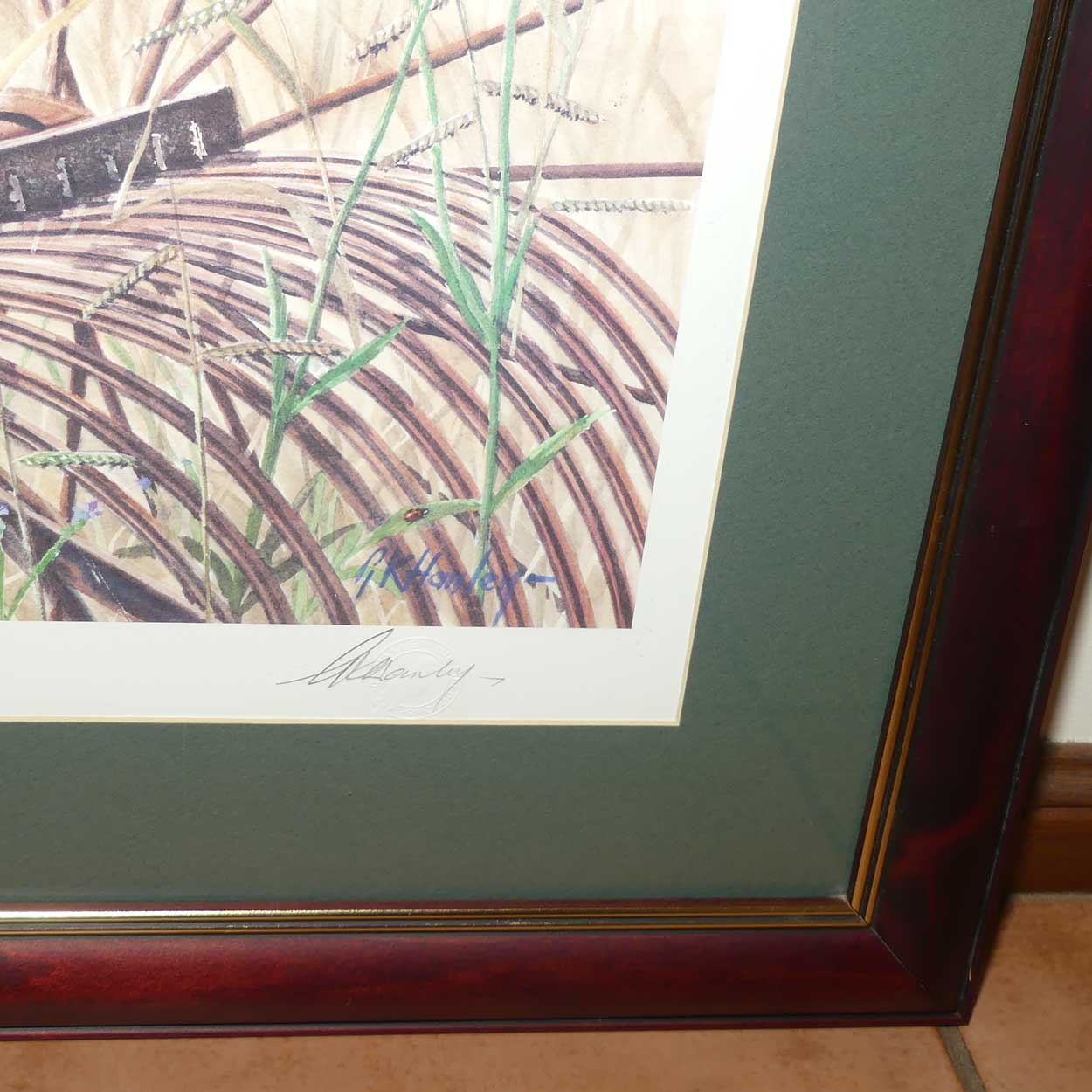 Gordon Hanley | Ploughman's Lunch framed print | LE 195/600 + Certificate of Authenticity