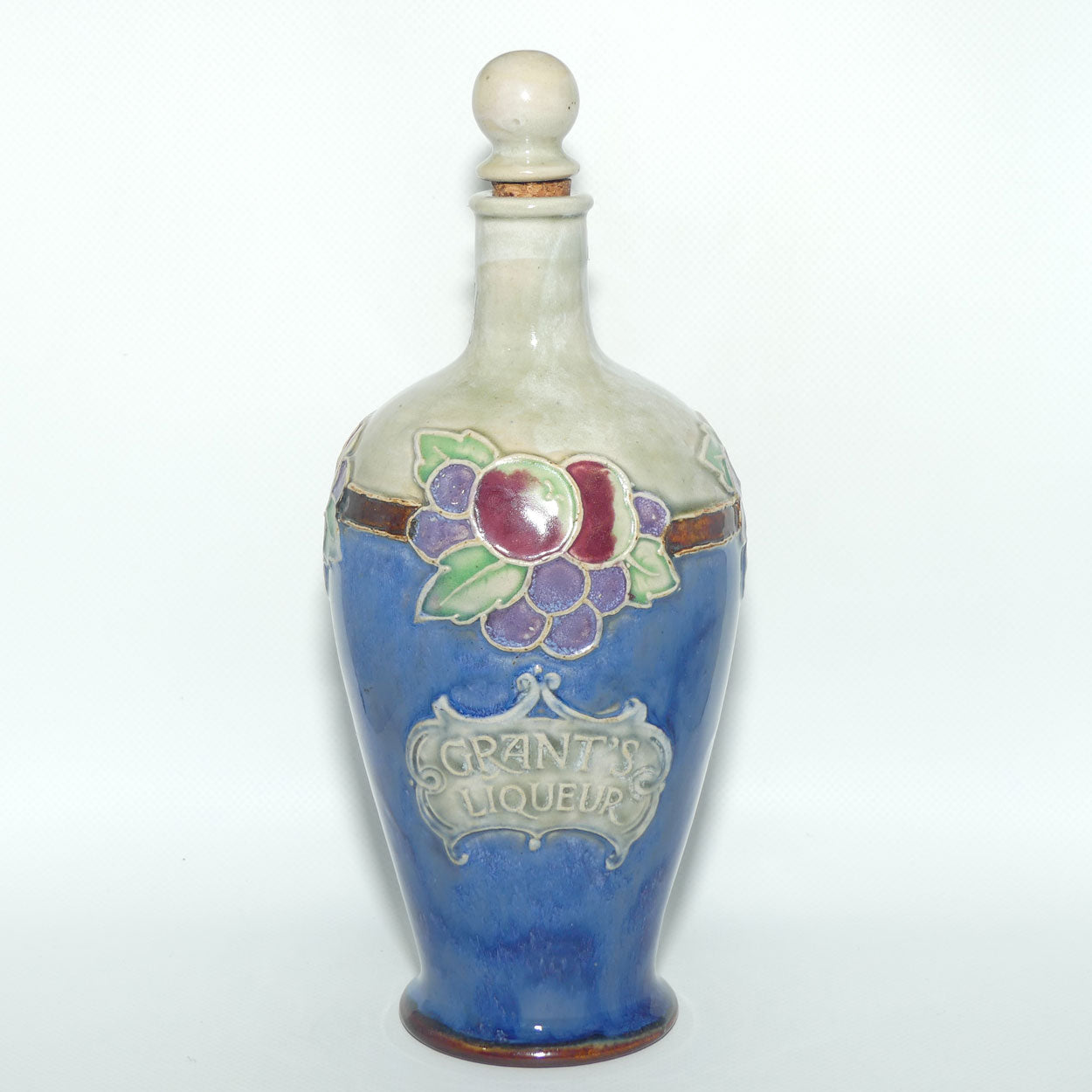 Royal Doulton Stoneware Grants Liqueur decanter