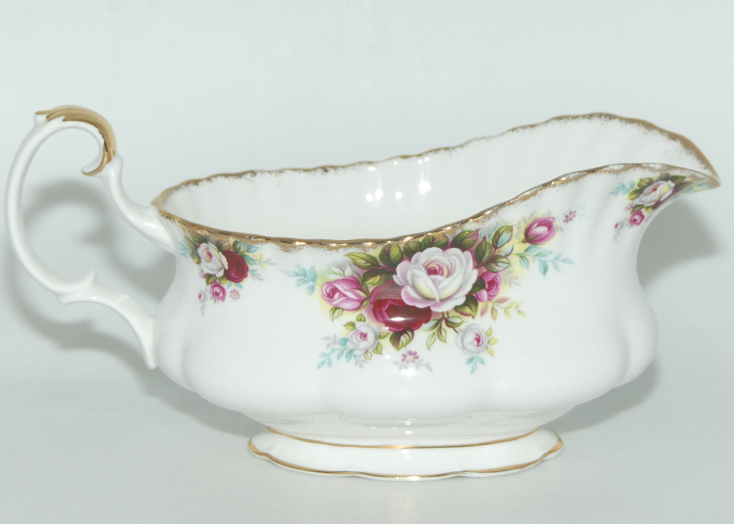Royal Albert Bone China England Celebration gravy boat and underplate | UK Made