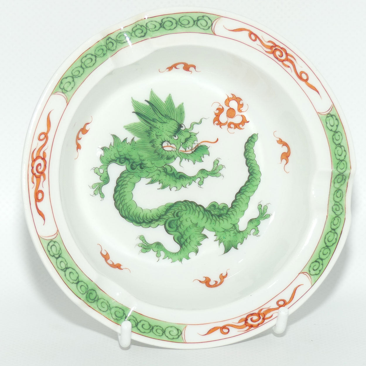 Meissen Green Dragon ashtray | Factory Second