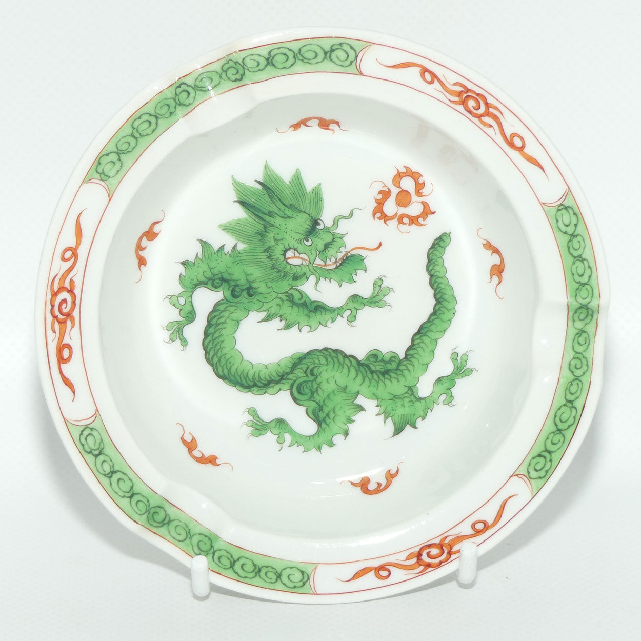 Meissen Green Dragon ashtray | Factory Second