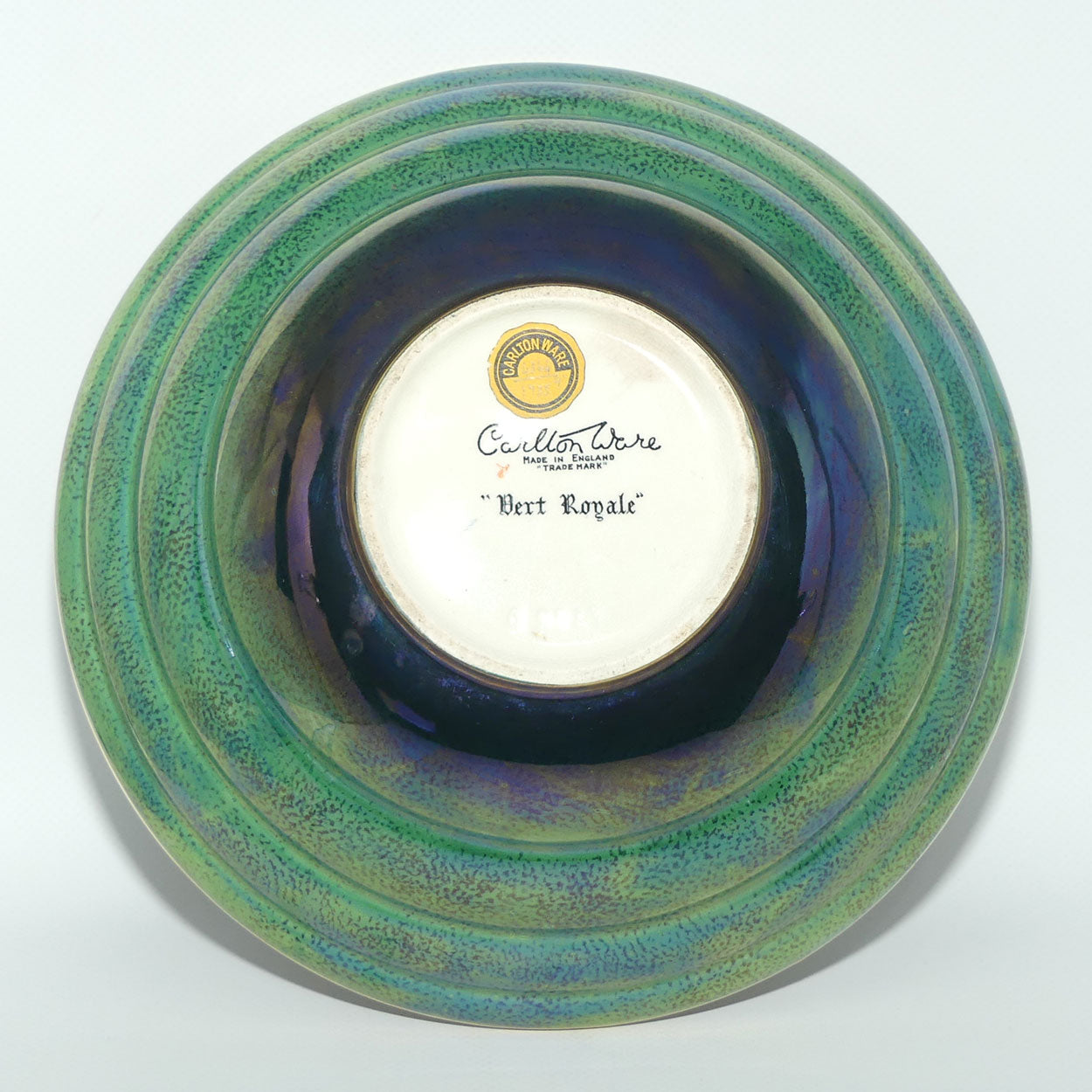 Carlton Ware Vert Royale Cranes bowl