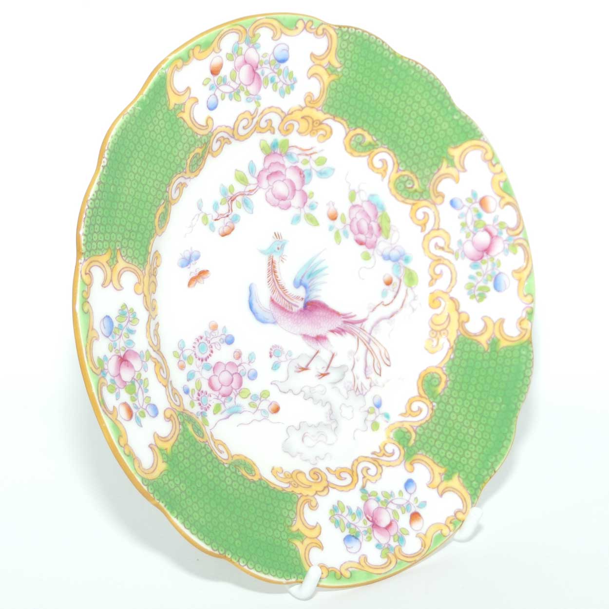 Mintons Green Asiatic Pheasant trio | Pattern 4863