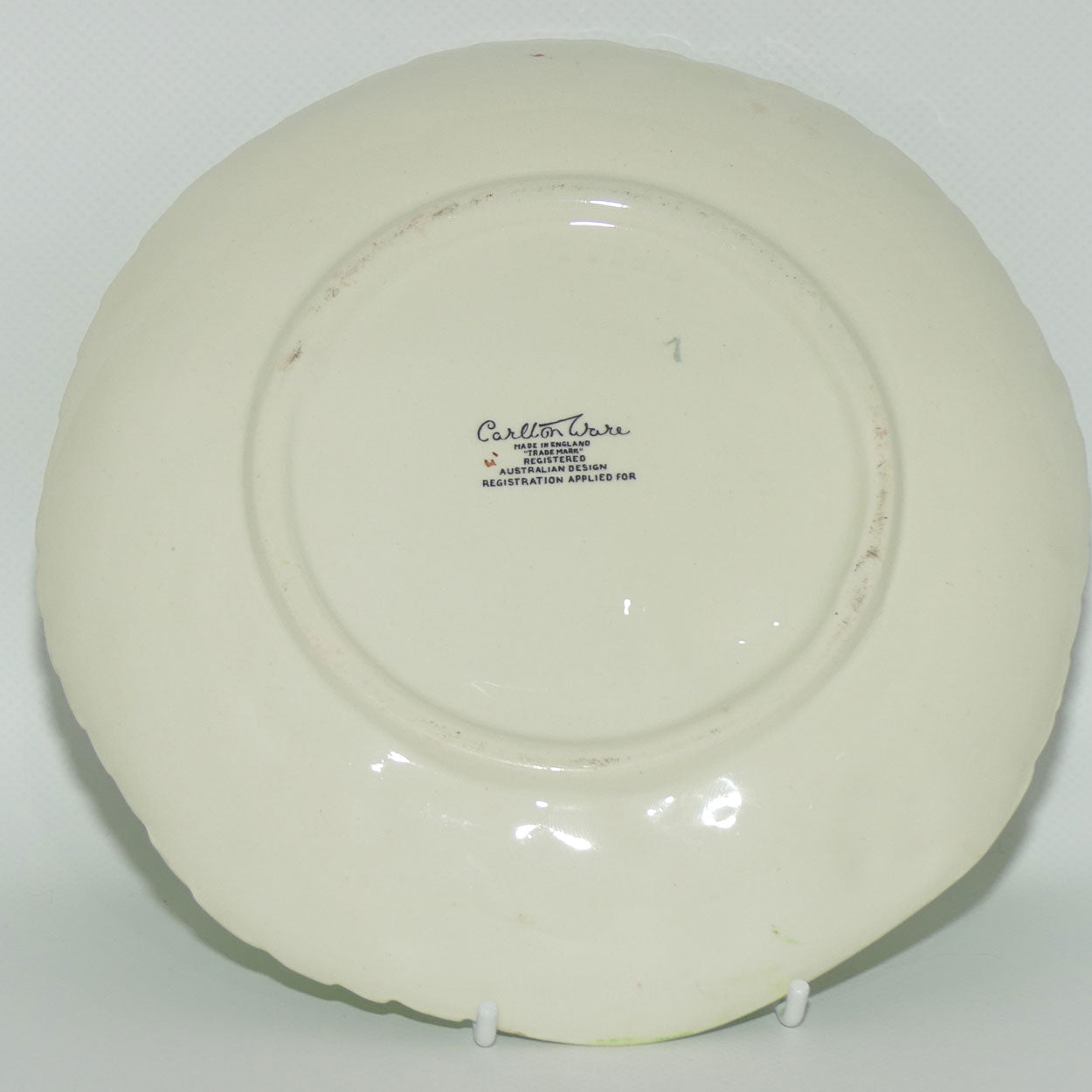 Carlton Ware Green Primula round dish