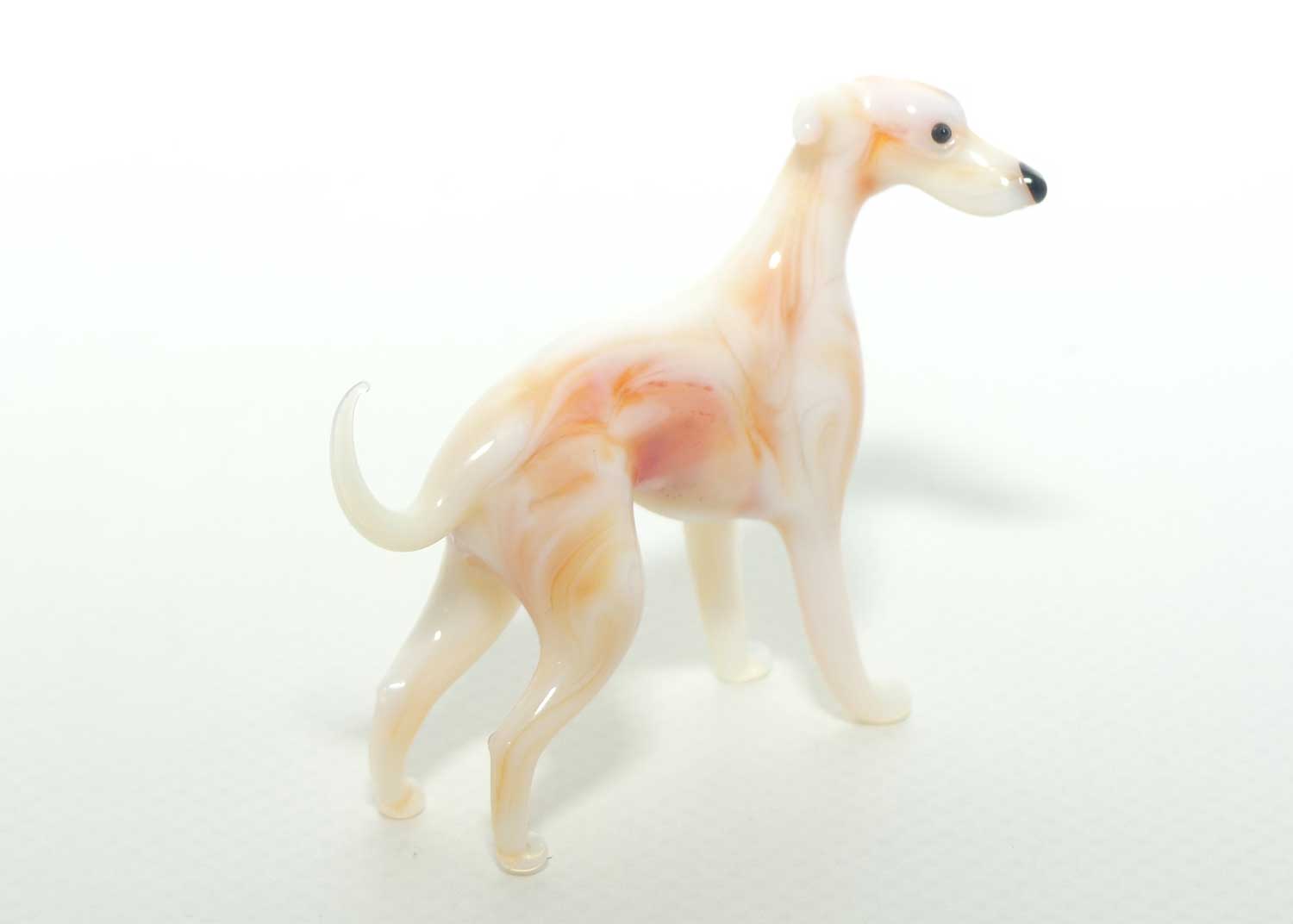 Fine quality Russian Lampwork Glass Greyhound