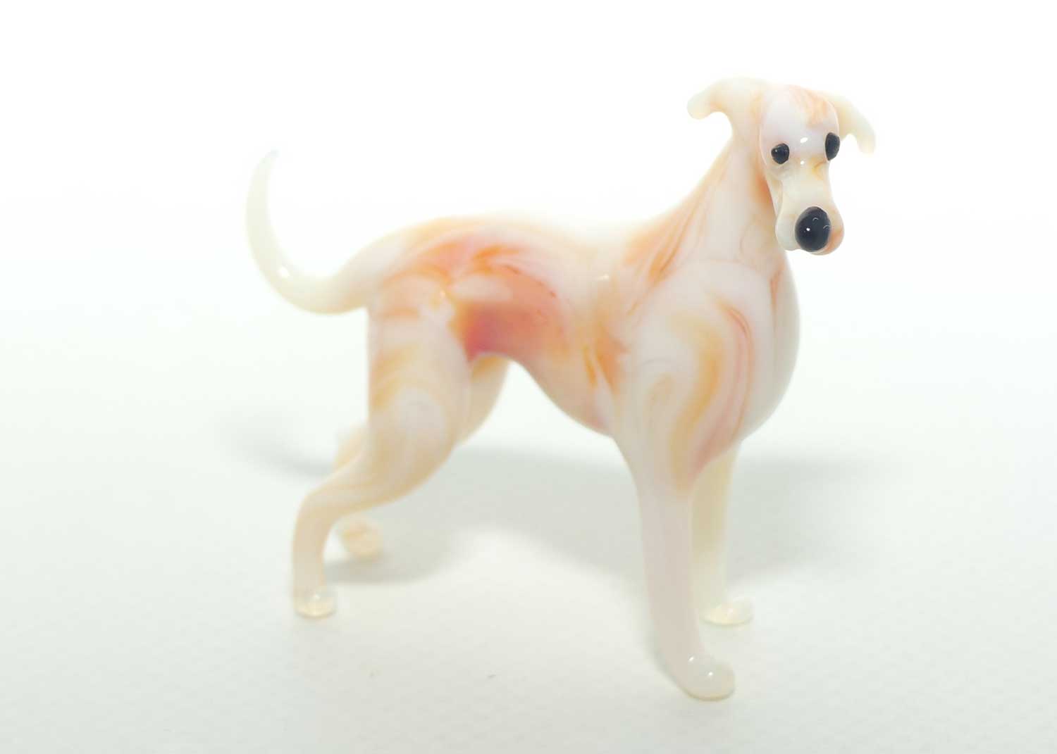 Fine quality Russian Lampwork Glass Greyhound