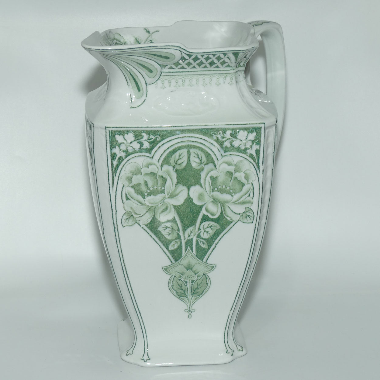 J & G Meakin Gloriana wash jug | Wonderful shape