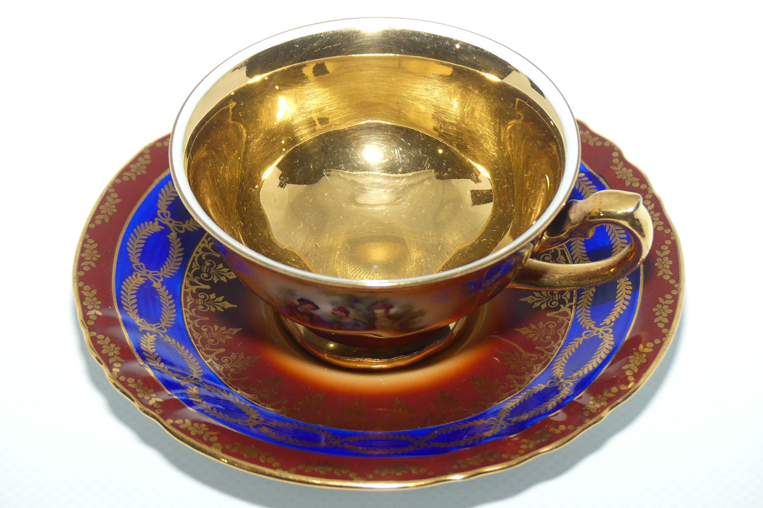 Grizelle Germany Rembrandt miniature cup and saucer