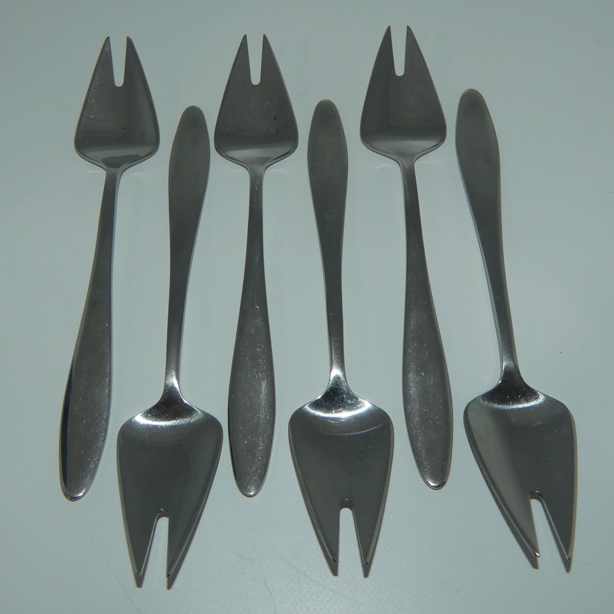 Grosvenor 18/8 Stainless | set of 6 Splayds | 2 tynes
