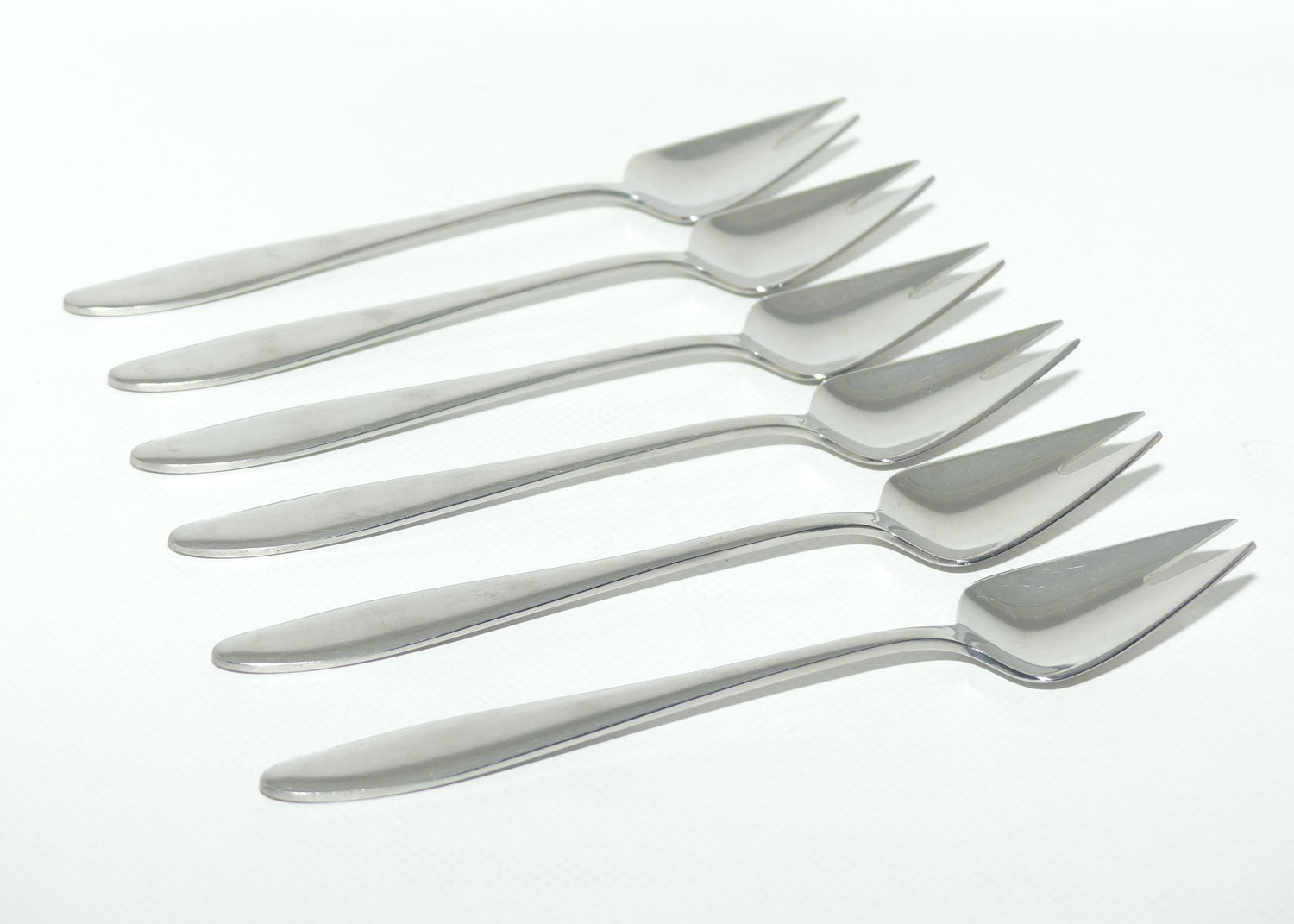 Grosvenor 18/8 Stainless | set of 6 Splayds | 2 tynes