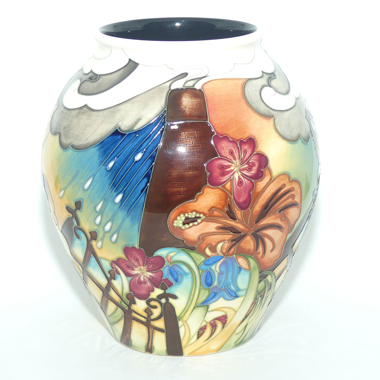 Moorcroft Guardian Angel 4/8 vase | NE #62