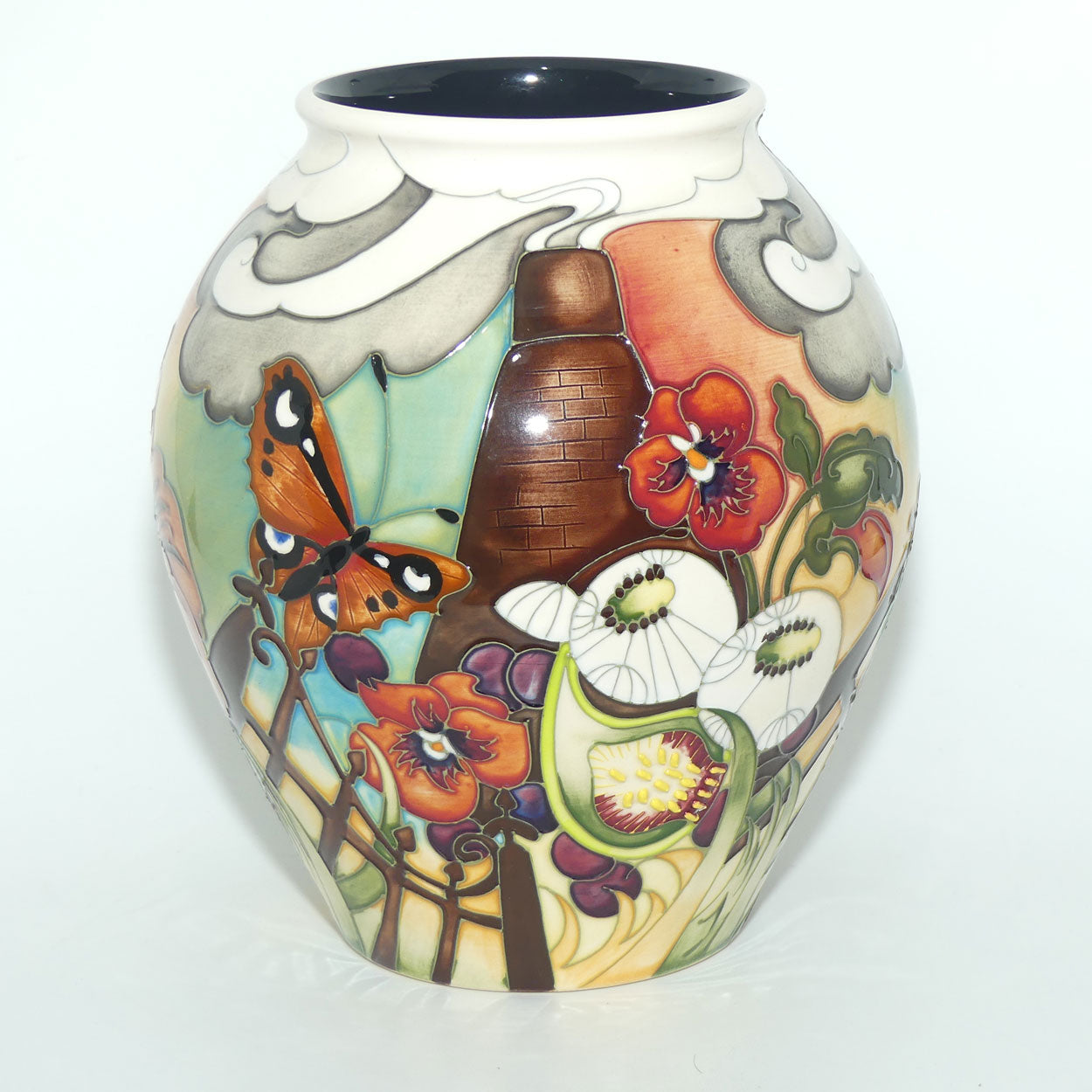 Moorcroft Guardian Angel 4/8 vase | NE #62
