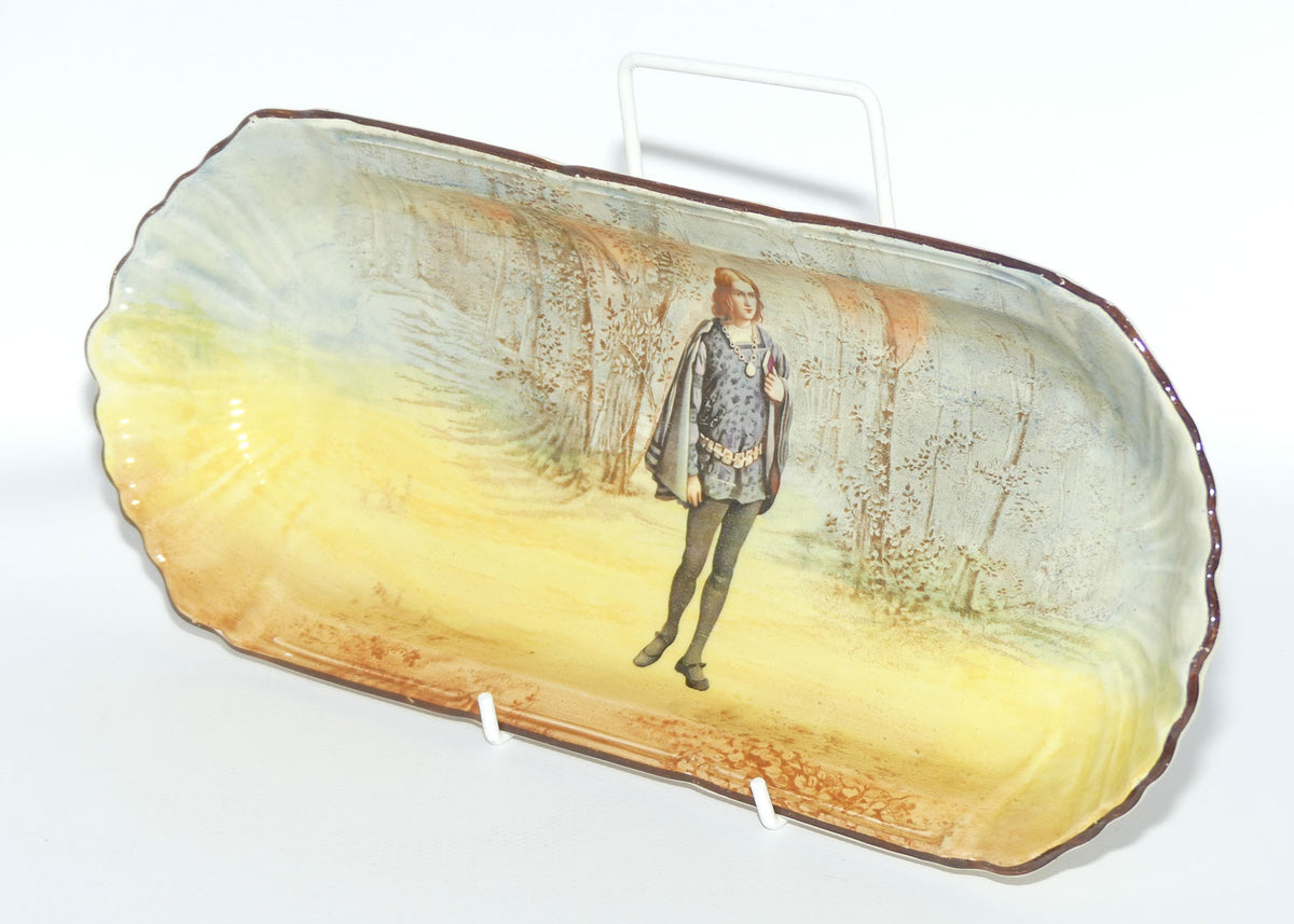 Royal Doulton Shakespearean Hamlet tray D3596