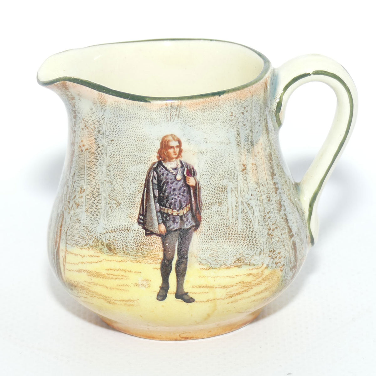 Royal Doulton Shakespearean Hamlet miniature jug D3596