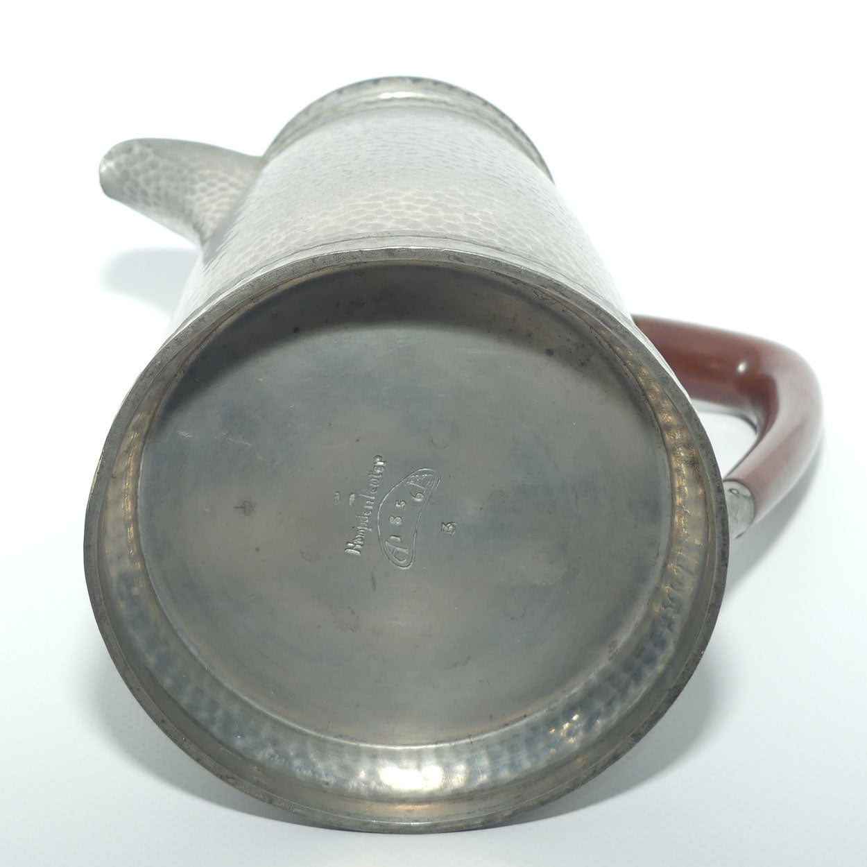 English Arts and Crafts | Hampden Pewter hand beaten coffee pot