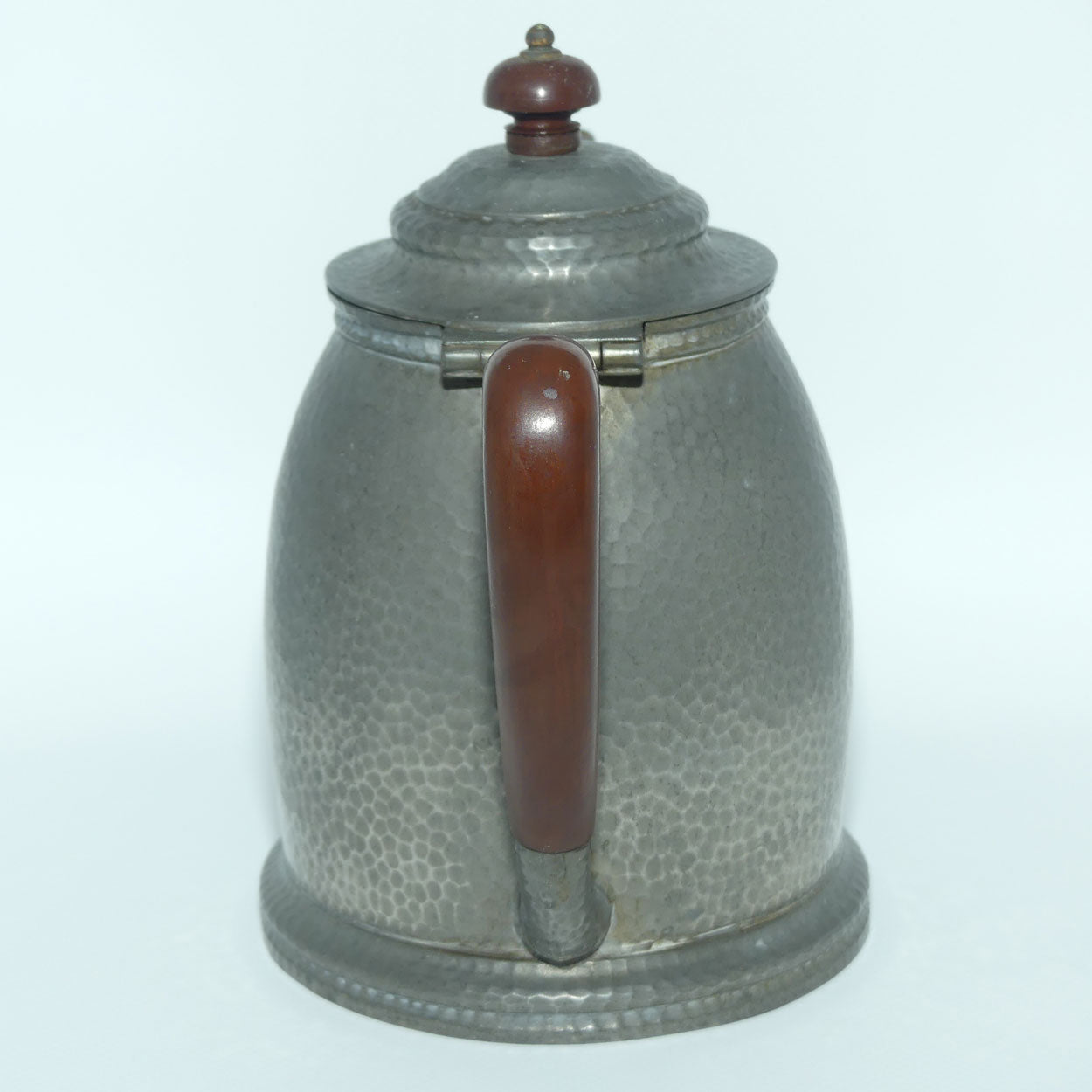 English Arts and Crafts | Hampden Pewter hand beaten tea pot