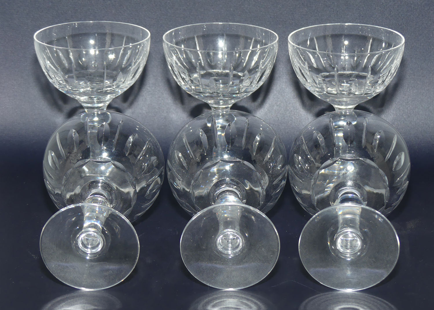 Stuart Crystal | Hampshire Pattern | champaign/cocktail coupe | set of 6