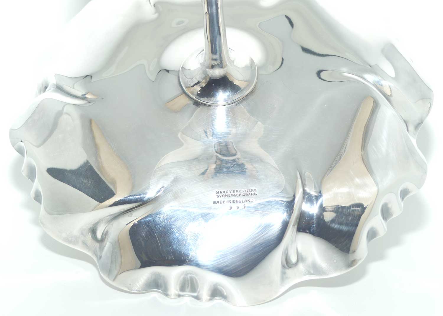 Hardy Brothers Silver Plated tazza