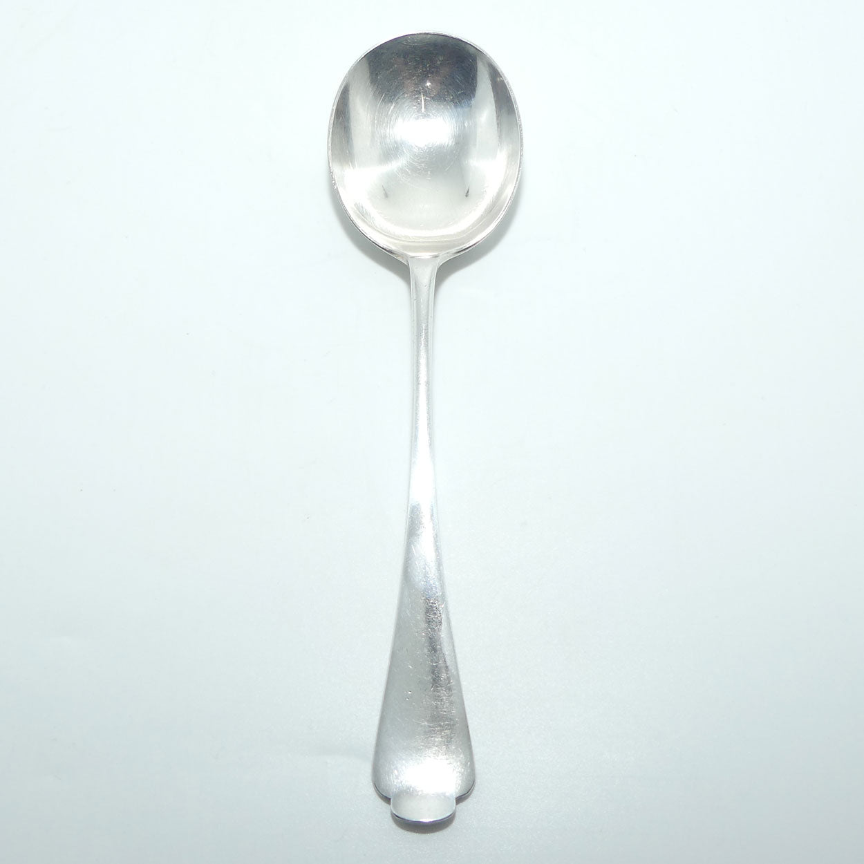 Hardy Brothers Silver Plate | set of 6 Soup Spoons | boxed