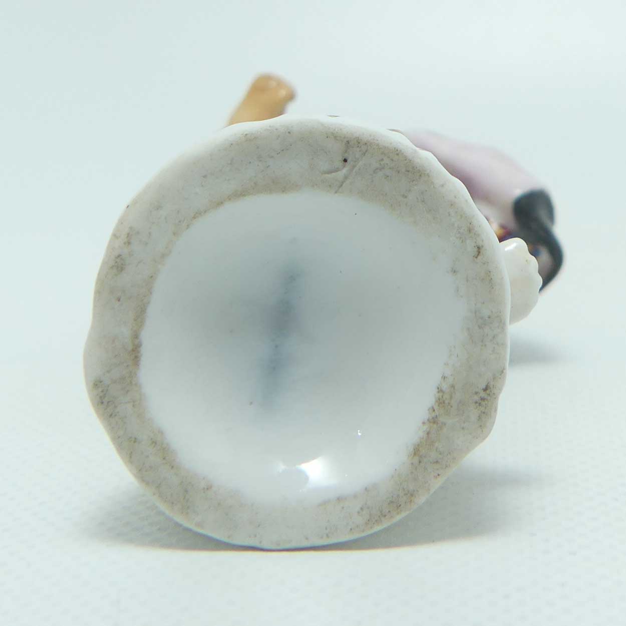 early Berlin Porcelain Harlequin miniature figure c.1850