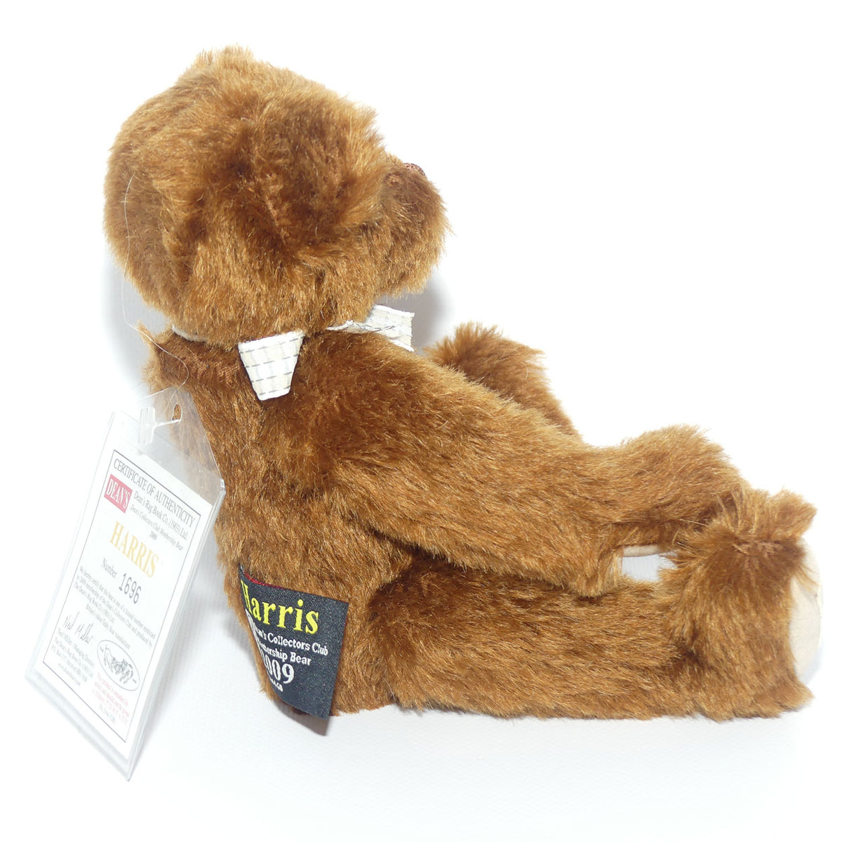 Dean's Rag Book Company Collectors Club Bear | Harris | LE #1696