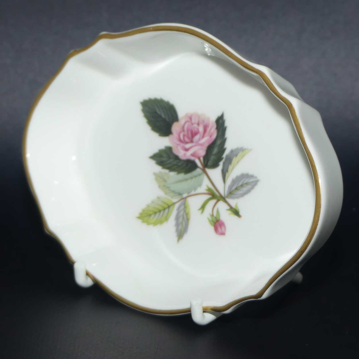 Wedgwood Bone China Hathaway Rose oval pin dish | boxed