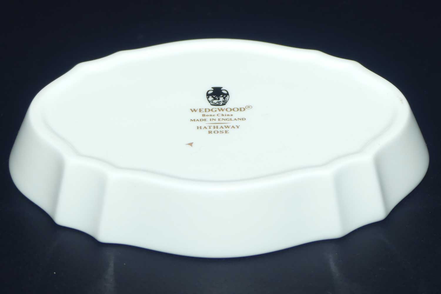 Wedgwood Bone China Hathaway Rose oval pin dish | boxed