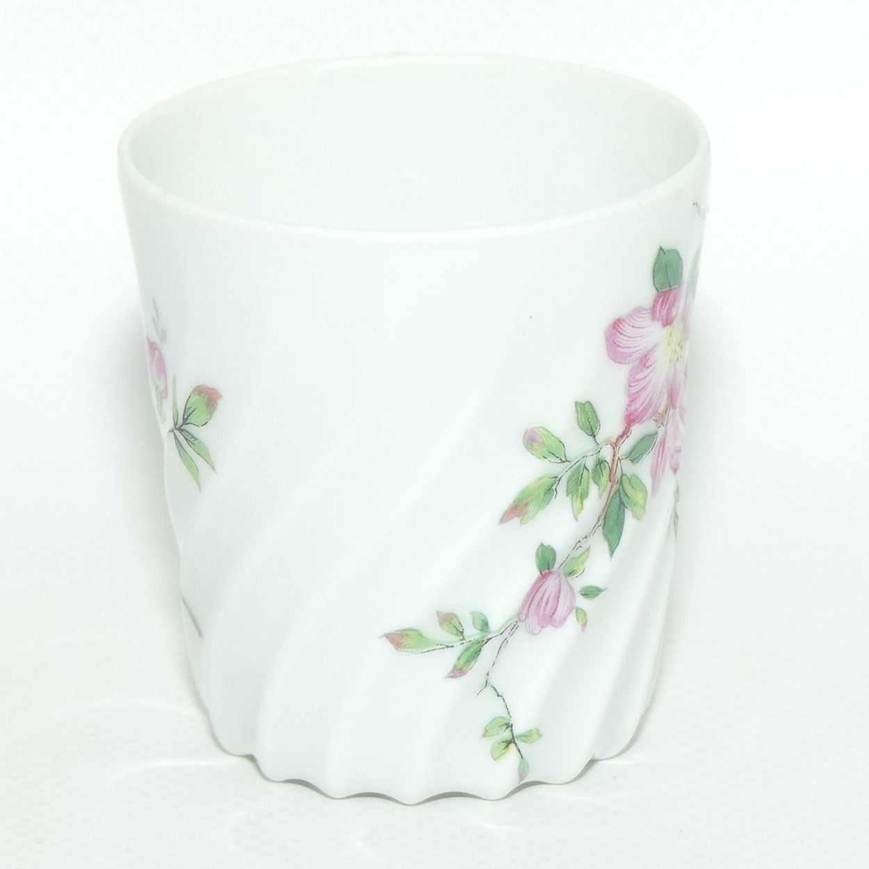 Haviland Limoges France hand decorated Floral pattern demi tasse cup and saucer